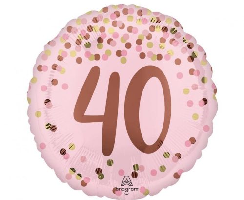 Szám, Számos fólia lufi 18" 45cm - 40-es lufi