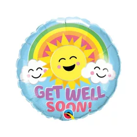 Lufi 18" 45cm Jobbulást! Get well soon 