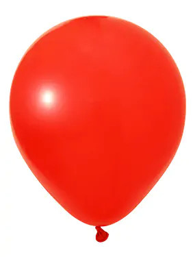 BALONEVI Latex lufi 18" 45cm, 25db/cs, Pastel Red, Piros