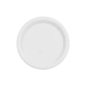 Papírtányér 23cm 6db Fehér