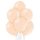 Belbal latex lufi 11" (28cm) pasztell színek, 50db/cs, Peach Cream/Barackrózsaszín