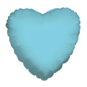 Egyszínű szív lufi 18" 45cm Solid blue szív, 