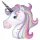 Óriás fólia lufi 33" 83cm, Unikornis, Unicornis, Egyszarvú, n3129901