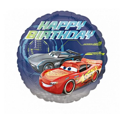 Fólia lufi 18" 45cm Verdák Happy Birthday
