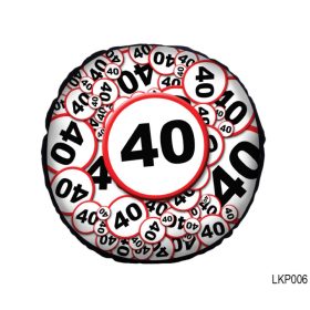 Párna, sebességkorlátozó, 40. szülinapra