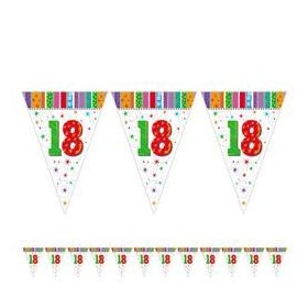 Zászlófüzér 18-as számmal, 5m, Radiant, 21298