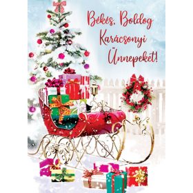 Cardex Karácsonyi zenélő képeslap