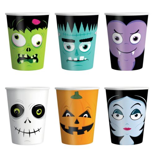 Parti Pohár Halloween - 220ml, 6db