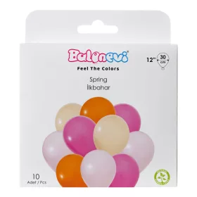 Lufi 12", 30cm 10db vegyes színek, Spring