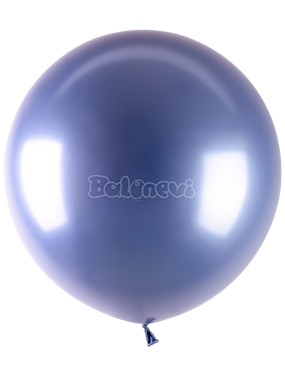 BALONEVI Latex lufi 24" 60cm, 3db/cs, Rustic Indigo, Selyemfényű Indigókék