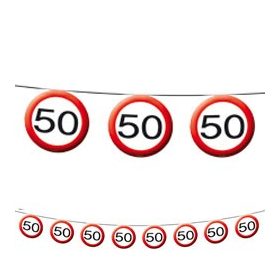   Füzér sebességkorlátozó számos 12m 50-es számmal f05183