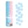 Konfetti ágyú, 15cm-es, Boy or Girl, kék kerek konfettit kilövő