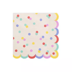 Szalvéta 33x33cm 20db, Pöttyös