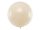 Latex lufi 1m-es Latex léggömb, Pasztell krémszínű