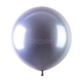   BALONEVI Latex lufi 24" 60cm, 3db/cs, Rustic Ash, Selyemfényű Hamuszürke