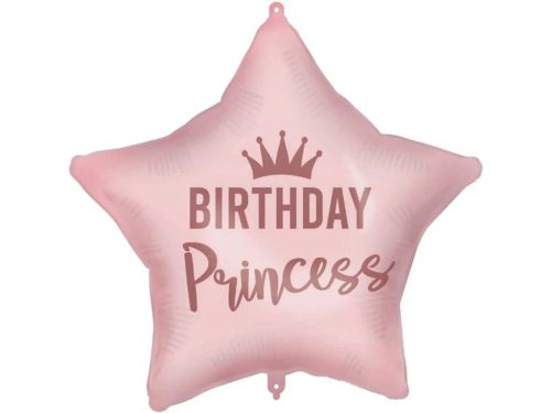 Szülinapi fólia lufi 18" 45cm Birthday Princess