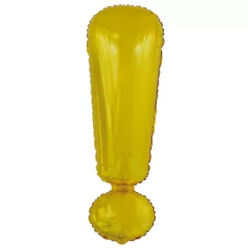 Betű lufi 34" 86cm óriás Arany felkiáltójel, 