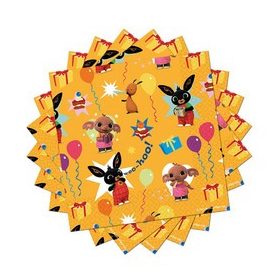 Szalvéta 33x33cm 16db Bing nyuszi