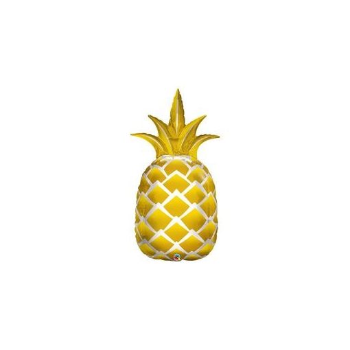 Óriás lufi 44" 112cm fólia Ananas, ananász, 57362, héliummal töltve