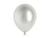 Lufi 12" (30cm-es) chrome, Glossy színek -  10db/csomag, Glossy Silver, Ezüst
