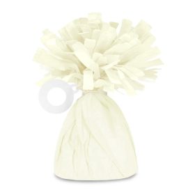 Léggömbsúly, nehezék bojtos, 140g, Papír, Ekrü, Ivory