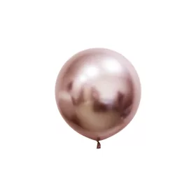   BALONEVI lufi 24" 60cm, 3db/cs, Chrome Rose Gold, Króm Rosegold, RózsaArany
