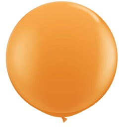 3 feet 91cm latex léggömb narancs, standard orange