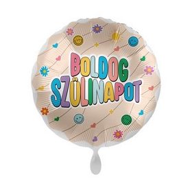 Lufi 17" 43cm, Boldog szülinapot, 81212