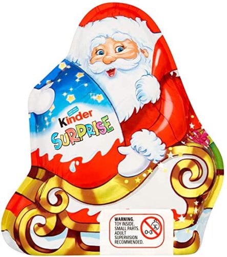 Mikulás csoki figura, Kinder tojással 75g