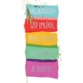 CARDEX Képeslap, zsebes, Ballagásodra