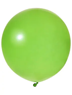 BALONEVI Latex lufi 24" 60cm, 3db/cs, Pastel Light Green, Világoszöld