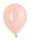 BALONEVI Latex lufi, 5", 13cm, 100db/cs, Neon  Orange, Neon Narancssárga