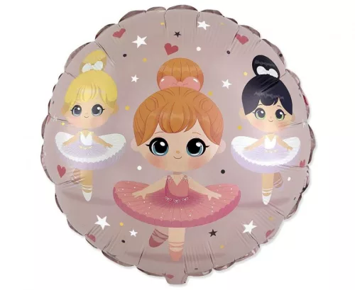 Luffi 18" 45cm, kutya, Ballerina