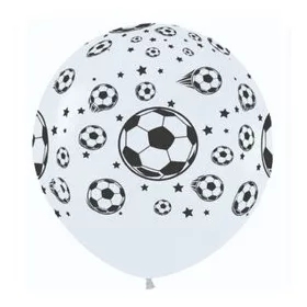 36" 91cm Focilabda mintás óriás léggömb
