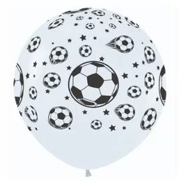 36" 91cm Focilabda mintás óriás léggömb