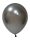 BALONEVI Latex lufi 18" 45cm, 25db/cs, Krom Space Gray, Króm Szürke