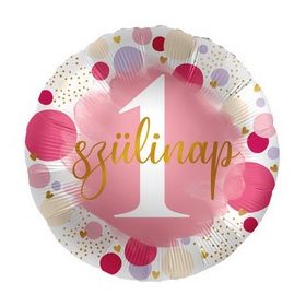 Szám, Számos lufi 17" 42cm - 1-es lufi, mpr-71020