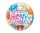 Szülinapi Bubbles lufi 22" 56cm Happy Birthday