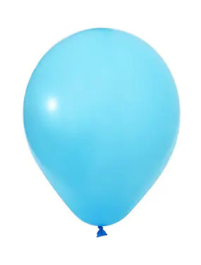 BALONEVI Latex lufi, 12" 30cm, 100db/cs, , Pastel Light Blue, Világoskék