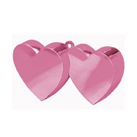   Léggömbsúly, nehezék 170g dupla szív forma, rózsaszín színben, a1171106