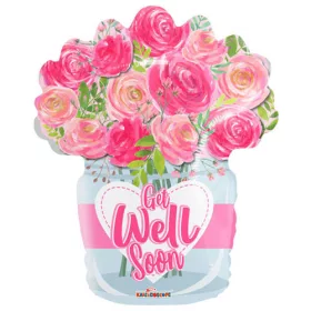Lufi 18" 45cm Jobbulást! Get well Soon