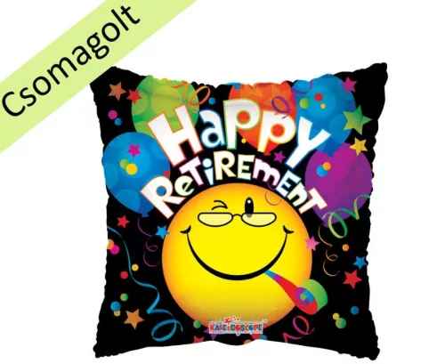 Lufi 18" 45cm Happy Retirement (nyudíjbavonulás)