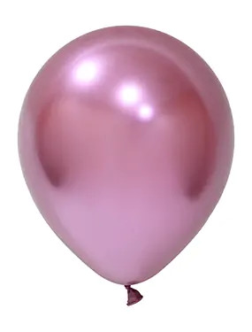 BALONEVI Latex lufi 18" 45cm, 25db/cs, Krom Pink, Króm Rózsaszín