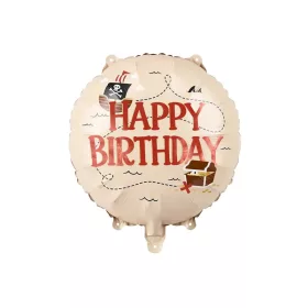 Lufi 18" 45cm Kalóz, Happy Birthday