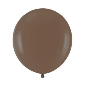 Latex lufi 18" (46cm-es) - Csokoládé barna 2db