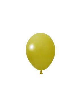 BALONEVI Latex lufi, 5", 13cm, 100db/cs, Pastel Olive Green, Olivazöld