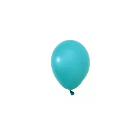   BALONEVI Latex lufi, 5", 13cm, 100db/cs, Pastel Turquoise Blue, Türkiz