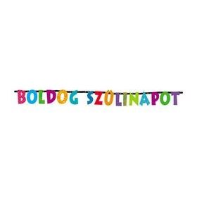 Boldog szülinapot betűfüzér 2,3m m35729