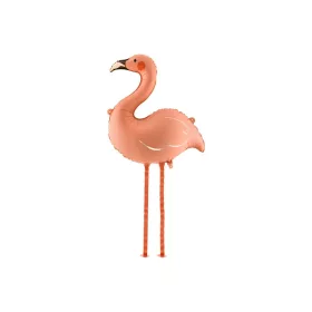 Sétáló lufi - Flamingó, 65cm