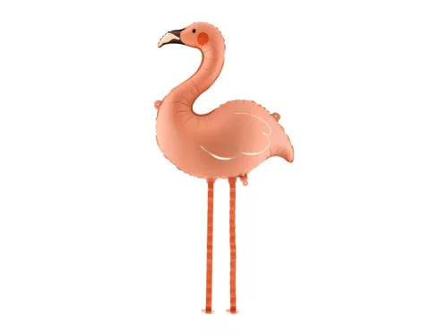 Sétáló lufi - Flamingó, 65cm